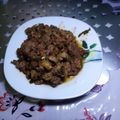 Evelyne's cooksnap of when they made Fried beef and rice.