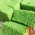 Cooksnap dari Pawon Mbak Pipin untuk resep Pandan Cotton Soft Sponge Cake (Gluten Free)