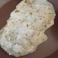 El cooksnap de Camila Redlich cuando hizo Pan pita integral al Sartén.