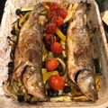Philip Pantelides's cooksnap of when they made Roast seabass.