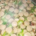 Cooksnap dari Ummu Ni'am untuk resep Sup Oyong Telur Sosis