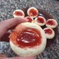 El cooksnap de Lucre Rojas cuando hizo Pepas sin Gluten.