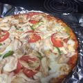 El cooksnap de Mabel Ita Ventura cuando hizo Pizza de Coliflor (Low Carb).