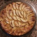 El cooksnap de Cati cuando hizo Tarta de manzana.