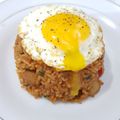 Cooksnap dari dvalingz untuk resep Nasi goreng with saus gochujang