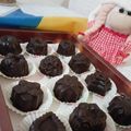 Cooksnap-ul lui Laura Maria atunci când a preparat Praline de ciocolată cu vişine din vişinată.