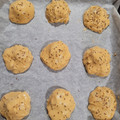 El cooksnap de Maria Jose Rodríguez cuando hizo Cookies rellenas de Nutella, “sin gluten”.