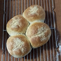 qtqt's cooksnap of when they made 第一次做麵包就上手，無糖橘子蜂蜜麵包.