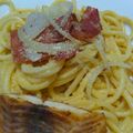 Yawen 的 蒜香培根義大利麵 cooksnap