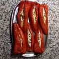 Cooksnap από Μανουλι.. στη συνταγή Πιπεριές Φλωρίνης γεμιστές με τυριά εύκολες, νόστιμες, εντυπωσιακές