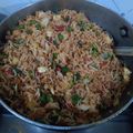 Poonam Singh का कुकस्नैप जब उन्होंने वेज फ्राइड राइस(veg fried rice recipe in hindi) बनाया था।