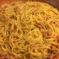 El cooksnap de Sara PA cuando hizo Tagliatele a la carbonara🍜.