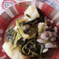 El cooksnap de Maria Jose Armero cuando hizo Caldo gallego.