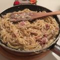 Gergely Kovácsházi Cooksnap-ja, amikor elkészítette a(z) Spagetti carbonara receptet.