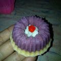 Cooksnap dari Chika Widya Pratama untuk resep Cake Kukus Labu Kuning Lapis Pandan, Talas, Coklat