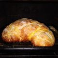 El cooksnap de Rosii Canalla cuando hizo Pan casero dulce (con dulce de membrillo, dulce de batata o chocolate).