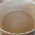 El cooksnap de Shirley cuando hizo Chocolate con avena.