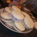 El cooksnap de Jimena Pereira cuando hizo Alfajores de Maicena.