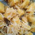 El cooksnap de Sandra cuando hizo Calabaza al horno con queso.