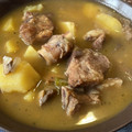 El cooksnap de Pedro Arias cuando hizo Caldereta de cordero.
