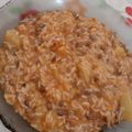 El cooksnap de Maria Barrionuevo cuando hizo Lentejas con arroz.