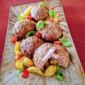 Cooksnap από tahitian στη συνταγή Αφράτα μπιφτέκια γεμιστά με φέτα