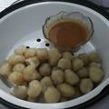 Cooksnap dari Isna Faizatul untuk resep Cilok Kenyal Bumbu Kacang