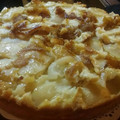 El cooksnap de Cintia cuando hizo Tarta de manzana invertida.