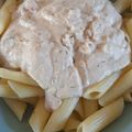 El cooksnap de Victoria Larenas Moya cuando hizo Fideos con salsa de camarones.
