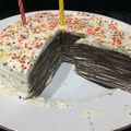 Cooksnap dari Lidya Ambrisiani untuk resep Dark Chocolate Mille Crepes with Cream Cheese