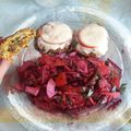 El cooksnap de Natalia Castro cuando hizo Hamburguesa de acelga y zanahorias.