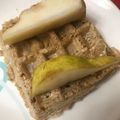 El cooksnap de geekyteacher cuando hizo Waffles ligeros de Avena.