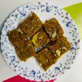 chaitali ghatak's cooksnap of when they made મોહનથાળ.