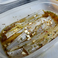 El cooksnap de Cesar cuando hizo Pencas de acelga al escabeche.