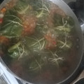 El cooksnap de Silvina Craievich cuando hizo Niños envueltos con acelga.