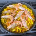 El cooksnap de Rodin cuando hizo Fideuá de calamares y gambas.