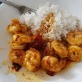 El cooksnap de Diana Rios cuando hizo Camarones al ajillo.