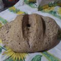 El cooksnap de NOE cuando hizo Pan integral con mix de semillas.