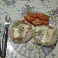El cooksnap de Axelgiagnoni cuando hizo Milanesas vegetarianas / veganas de soja y arroz integral. Rellenas con queso y albahaca. SIN GLUTEN.