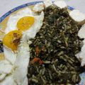 Cooksnap από Kostas Koutinas στη συνταγή Σπανακόρυζο λεμονάτο
