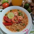 Cooksnap dari Ge Adhian untuk resep Tom Yam Noodle Soup#posting rame2 sop