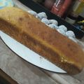 El cooksnap de Angeles Dinius cuando hizo Budín de mandarina.