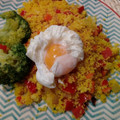 El cooksnap de Cook_and_Jud cuando hizo Cuscús con verduras y huevo poché.