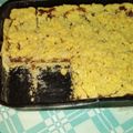 El cooksnap de Claudia Taramasco cuando hizo Tarta de dulce de leche y coco.