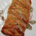 kissára Cooksnap-ja, amikor elkészítette a(z) Vaníliakrémes almás rétes receptet.