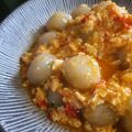 Cooksnap dari Tina Hasbie untuk resep Cilok Kuah Telur Pedas