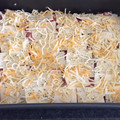 El cooksnap de Monica cuando hizo Pastel fácil de berenjena con jamón serrano y queso.