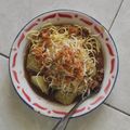 Cooksnap dari Karya Andini untuk resep Sayur toge/kuah untuk lontong mie(surabaya)