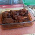 El cooksnap de Ceci González cuando hizo Rabo de ternera estofado.