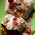 El cooksnap de María José MR 👨‍👩‍👧 cuando hizo Bacalao con tomate y patatas cocidas.